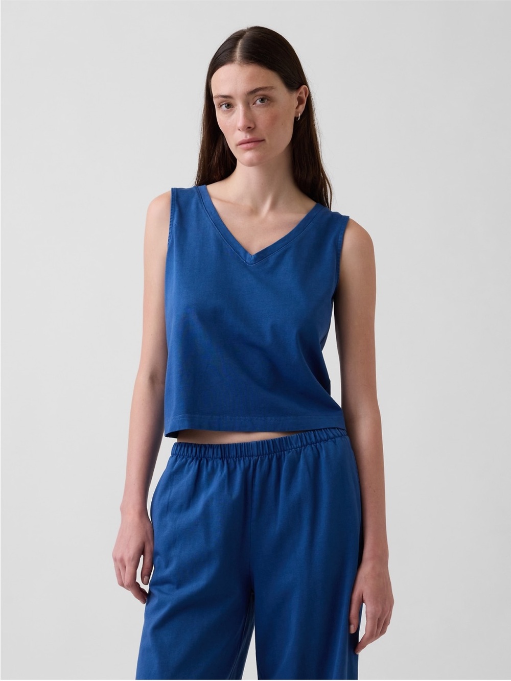 GAP Knit Crop Tank Top
